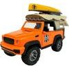 Auto Jeep ke kempování - oranžové