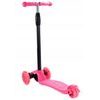 Dětská koloběžka Glow Scooter se svítícími koly růžová