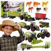 Souprava zemědělských strojů a zvířátek Farmer Set