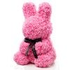Králíček z růží růžový Rose Bunny 50 cm