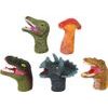 Prstoví maňáscí z gumy dinosauři 5 kusů
