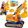 Dětské odrážedlo pásový bagr King Kong s helmou