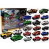 Majlo Toys sestava 20 kovových autíček Metal Cars