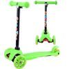 Dětská koloběžka Scooter 717 se svítícími koly - zelená