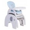 Ecotoys jídelní židlička 3v1 se stolečkem Slon