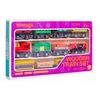 Doris dřevěný vláček pro děti Wooden Train 12 součástí