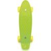 Skateboard - pennyboard - zelená, žlutá kola