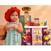 Dětský obchod Supermarket s nákupním košíkem - 44 součástí