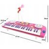 Dětské elektronické klávesy s mikrofonem a nahráváním Music Keyboard růžové