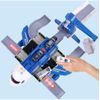 Interaktivní letadlo s autíčky, světly a zvuky DIY Airplane - modré