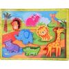 Dřevěné puzzle safari zvířata, 7 dílné