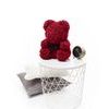 Medvídek z růží bordo Rose Bear 40 cm