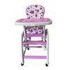 Ecotoys jídelní židlička 3v1 fialová
