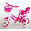 Dětské kolo Volare Lovely 12" růžovo-bílé