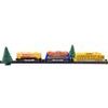 Dětská vláčkodráha na baterie s kamenolomem Construction Train 320 cm