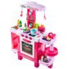 Majlo Toys dětská kuchyňka se světlem a zvuky Kids Chef růžová