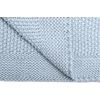 Sensillo dětská deka do kočárku pletená 100% bavlna modrá