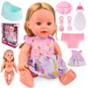 Interaktivní mluvící panenka s příslušenstvím My Baby 33 cm