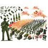 Velká sada plastových vojáčků s příslušenstvím Soldier Playset 300 kusů