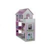 Majlo Toys dřevěný dvoupatrový domeček pro panenky Stefi
