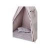 Ecotoys dětský indiánský stan TeePee Šedé hvězdičky