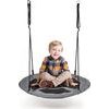 Ecotoys dětská houpačka Čapí hnízdo šedá