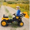 Dětský šlapací traktor s radlicí Active Pedal žlutý