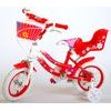 Dětské kolo Volare Lovely 12" červeno-bílé