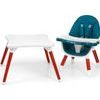 Jídelní židlička Milly Mally 2v1 Malmo zelená