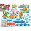 Pěnová sada Vodolepky - Moje první zvířátka oceán - 12ks