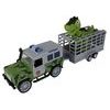 Terénní auto s dinosaurem, světly a zvuky Dino Car 1:20