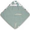 Mušelínová zavinovačka s kapuci do sedačky, Ježek, mátová