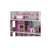 Majlo Toys dřevěný dvoupatrový domeček pro panenky Stefi