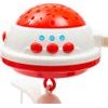 Kolotoč nad postýlku se světelným projektorem Baby Mix red