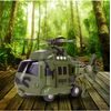 Interaktivní vojenská helikoptéra se světly a zvuky Army Rescue 1:16