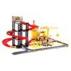 Majlo Toys parkovací garáž se zvuky + 8 autíček Building Parking