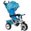 Majlo Toys dětská tříkolka Storm s gumovými koly modrá