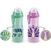 Láhev Nuk FC Sports Cup Páv 450ml růžová