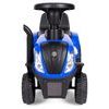 New Holland dětské odrážedlo traktor s přívěsem - modré