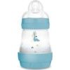 Antikoliková láhev MAM 160ml, Dinosaurus, modrá