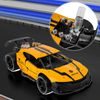 Auto na dálkové ovládání s kouřovým efektem Speed Phantom 1:14 žluté
