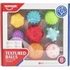 Sada gumových míčků s texturou 8ks