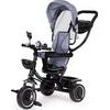 Ecotoys dětská tříkolka s otočným sedadlem Trike 2v1 šedá