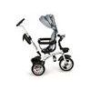 Ecotoys dětská tříkolka s otočným sedadlem 2v1 šedá