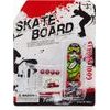 Skateboard prstový šroubovací s doplňky - mix druhů