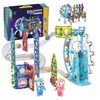 Doris magnetická svítící stavebnice s mlýnským kolem Magic Blocks 120 dílů