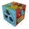 Dřevěná edukační kostka s autíčky 5v1