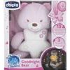 Chicco Goodnight bear svítící medvídek růžový
