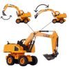 Kolový bagr na dálkové ovládání Cate s pohyblivou lžící 1:24