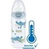 Kojenecká láhev NUK FC+Temperature Control 300 ml BOX-Flow Control savička